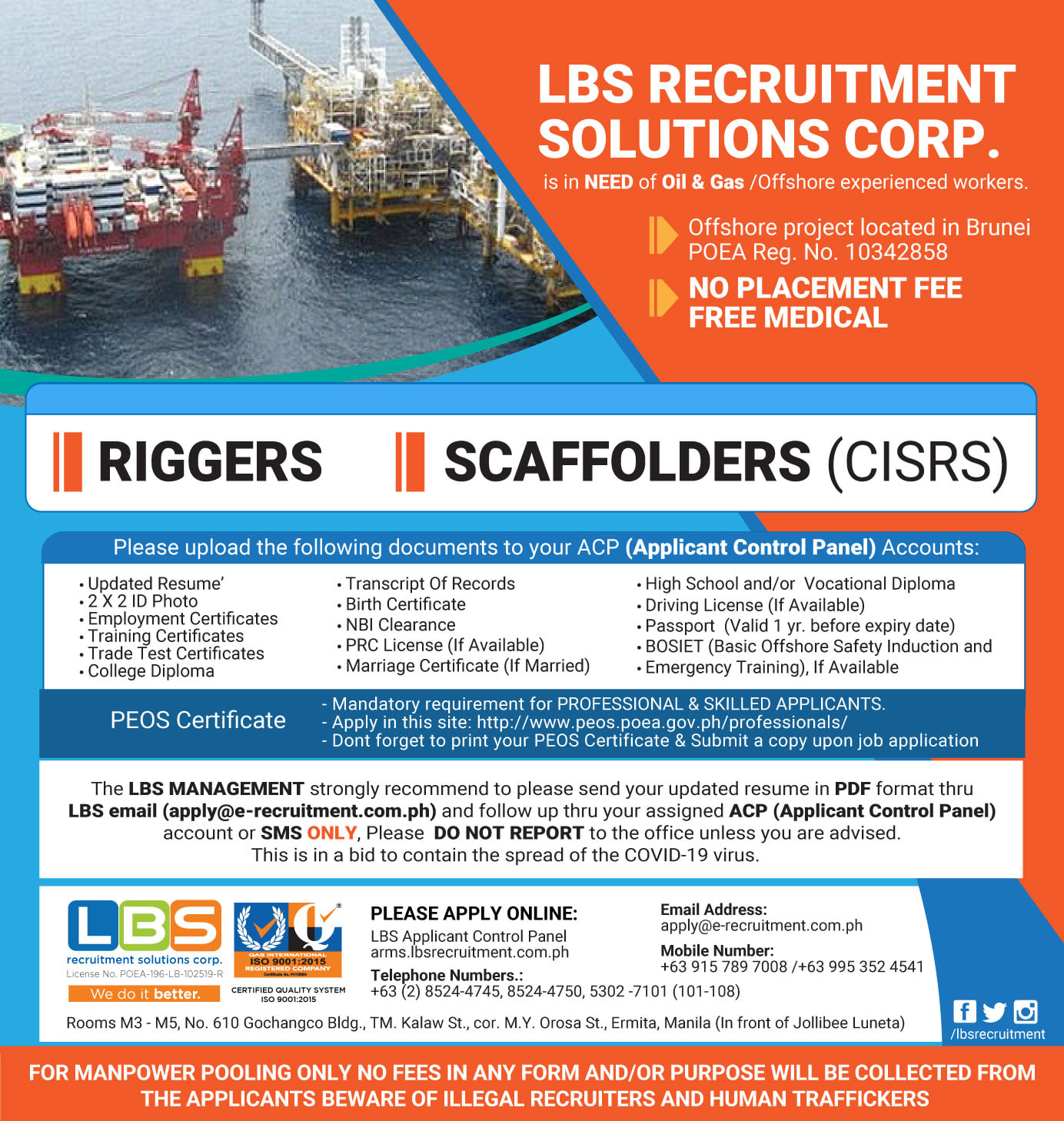 LBS Recruitment Solutions Corporation