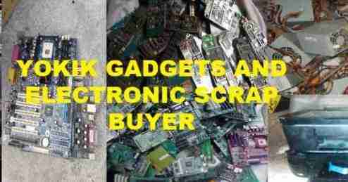Scrap Buyer / electronic gadgets etc.